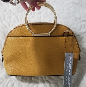 Perfect fall color crossbody, wrist purse